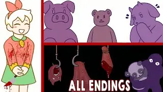 Bonnie's Bakery ALL ENDINGS + SECRET ENDING (No Commentary Gameplay)