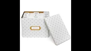 Jot & Mark Greeting Card Organizer - How to Organize Greeting Cards