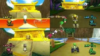 Mario Kart Wii Custom Tracks ✦ 4 Players #148