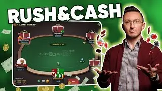 🟢 Rush&Cash 100NL @PlayGG [EP.6]  + Turneu Vegas Champions