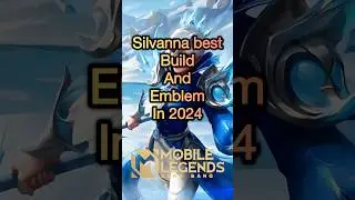 (FULL GAMEPLAY💪👆)SILVANNA&rsquo;s BEST BUILD AND EMBLEM IN 2024 😱