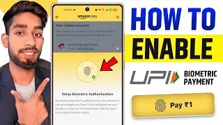 Amazon Pay UPI Biometric Payment Launch 🔥| Ab PIN Nahi, Fingerprint Se Payment