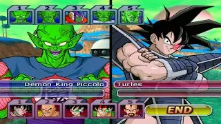 NAMEKIANS VS SAIYANS (COM VS COM) - Dragon Ball Z Budokai Tenkaichi 3