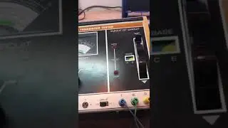 BK 520b transistor tester and identifier demonstration