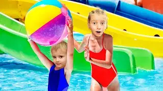 😭 Melissa nu poate să înoate 😱 Sperietură la Aquapark 🌊 24 de ORE