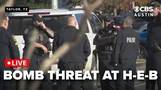 WATCH LIVE: Bomb threat at Taylor H-E-B