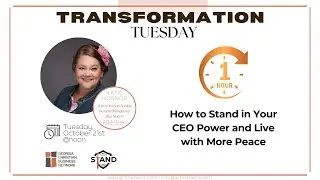 Transformation Tuesday | Katie Hornor | How to Stand in Your CEO Power and Live with More Peace