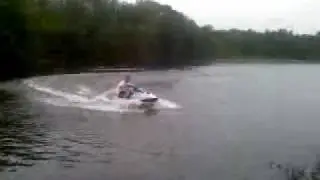 me out for the first time after overhull on my 1990 seadoo