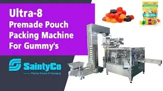 Ultra-8 Premade Pouch Packing Machine For Gummy's
