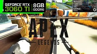 Apex Legends Gun Run Benchmark on RTX 3060 Ti  | 144 FPS on High 2.5k settings