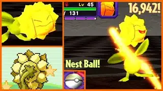 Shiny Shadow Sunflora in Pokemon Colosseum after 16,942 encounters!!!