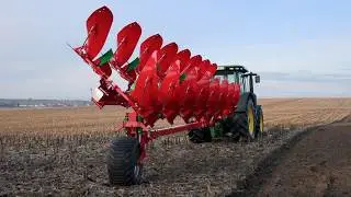AGRO-MASZ GIANT - test pługa w warunkach polowych