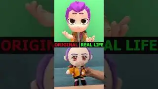 Best TikToks of KPOP demon hunters: Focus | REAL LIFE vs ORIGINAL | Original vs Plush Toys