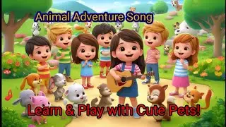 Sing & Dance with Baby Animals  Fun Kids Song! 🔊🎵 #cartoon #childrenssong #animation