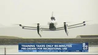 A look at the training for a future personal flying car