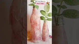 How to make Fairy House 🏠#plantholder#usingbottle#toptranding