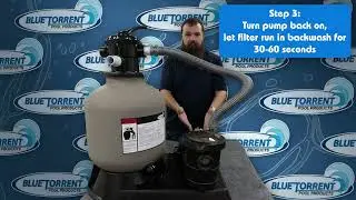 How to backwash your sand filter