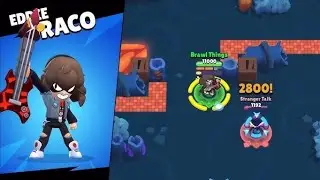 Brawl Star Stranger Things Collab Drago As Eddie Is Absuletly Banger Skin Gameplay 🔥