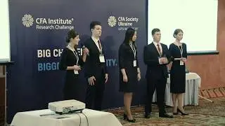 Final of CFA Institute Research Challenge - Team K