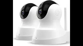 TENVIS Wireless Home Camera - HD Pet Cameras (2-Pack), Home Security System with Motion Detection, T