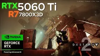 Destiny 2 The Warrior Ultimate | RTX 5060 Ti + Ryzen 7 7800X3D