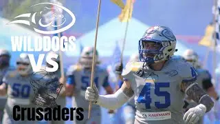 PFORZHEIM WILDDOGS VS. ALBERSHAUSEN CRUSADERS American Football in Deutschland Regionalliga Südwest