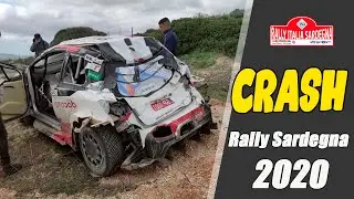 CRASH Takamoto Katsuta SS14-Sassari| Rally Italia Sardegna 2020