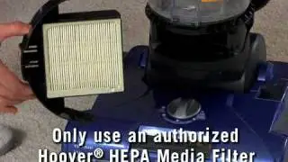 Hoover T-Series Baggless Upright HEPA Media Filter UH70100