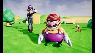 (SFM) Mario Odyssey Mario Controls Wario