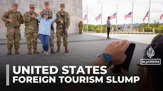 Foreign tourism to the US drops amid Trump-era policies