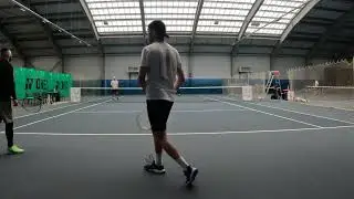 Double tennis: training match 2