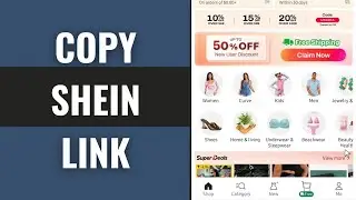 How to Copy Link on Shein App | Obtain Link on Shein App 2025