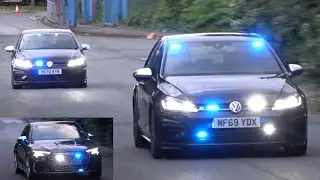 Unmarked Tactical Vehicle Interception Units Responding-Greater Manchester Police