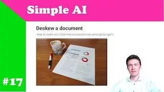 Deskew a document