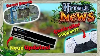W&ouml;chentliche Updates & Shooter-Server! 😱 (+ Controller & Waffen) | Hytale News😉