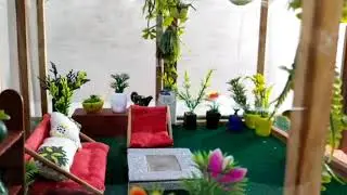 Miniature set design (Green house)