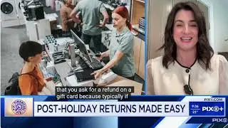 Новостной сюжет PIX11: Руководство Доун Дель Руссо по беззаботному возврату товаров после праздни...