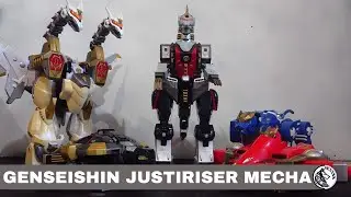 ALL GENSEISHIN JUSTIRISER MECHA #tokusatsu #toycollector #nostalgia #japantoys #japanheroes