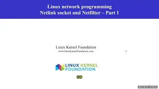 Linux network programming   Netlink socket and Netfilter  Part 1