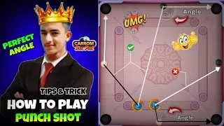 Punch Shot Secrets😱| Master Every✅ Angle in Carrom Pool
