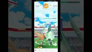 MOCK SOLO of CELESTEELA -    #pokemongo #pokemongoshorts #celesteela #ultrabeast