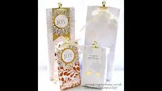Lots of lovely quick gift bags with Stampin' Up!