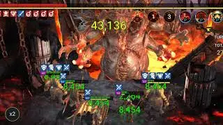 My unkillable 2:1 team!