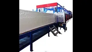 Automatically foam sponge making machine with continuous