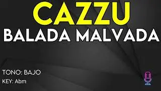 Cazzu - Balada Malvada - Karaoke Instrumental - Bajo