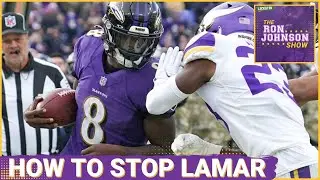 HOW TO STOP Lamar Jackson + Former Minnesota Vikings LB Jordan Hicks! | The Ron Johnson Show