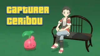 capture &agrave; 100%  ceribou et ceriflor dans pokemon legende arceus
