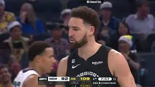 Klay Thompson vs Memphis Grizzlies | 2022-12-26