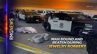 LAX: Parking Lot Security Guard Finds Man Bound and Beaten Inside Vehicle After Jewelry Robbery.