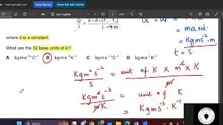 AS Physics Physical Quantities - Full Lecture with Past Paper Solutions